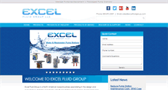 Desktop Screenshot of excelfluidgroup.com
